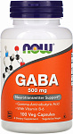 NOW Foods GABA 500 mg
