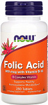 NOW Foods Folic Acid 800 mcg
