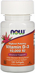 NOW Foods Vitamin D3 10 000 IU